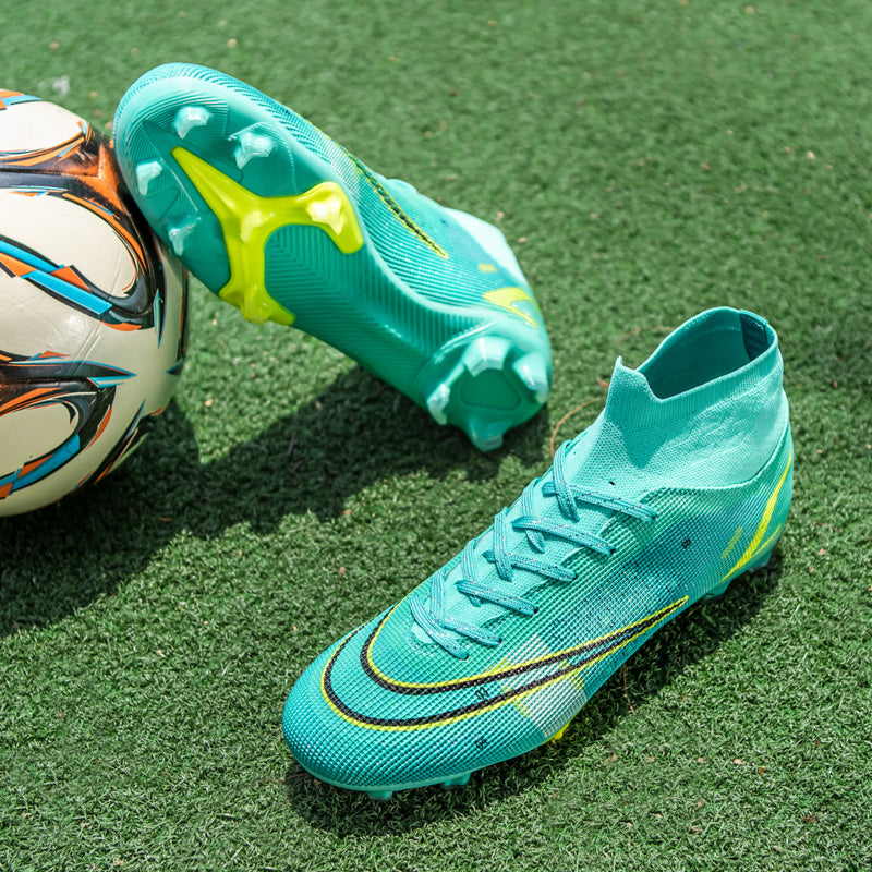 High top non-slip football shoes